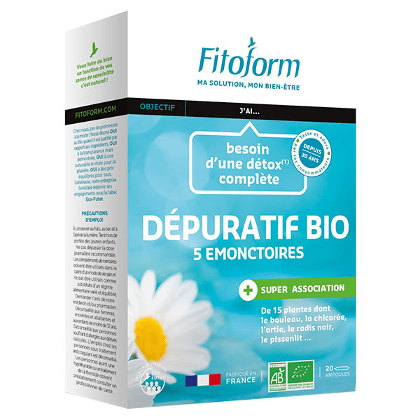 Dépuratif Bio 20 ampoules
