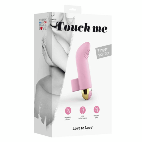 Touch me Rose Doigt Vibrant