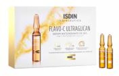 Isdinceutics Flavo-C Ultraglican 10 Ampoules - Boîte 10 ampoules de 2 ml