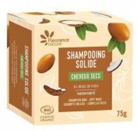 Shampoing Solide Cheveux Secs Huile de Coco Bio 75 g - Pain 75 g