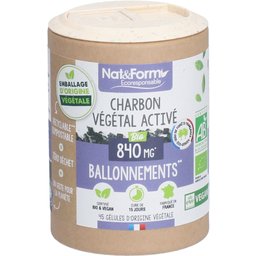 Nat&Form Charbon végétal activé en gélules