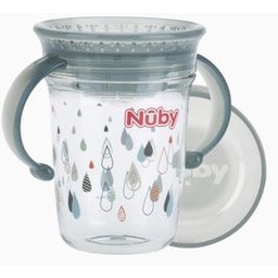 Tasse Magique Poignées Tritan 6M+ Gris 240ml 1ut