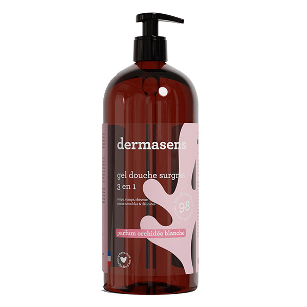 Dermasens Gel Douche Surgras 3 en 1 Orchidée 1L
