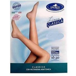 Classic Line Pantimedia 100D Negro Talla 4 1ud