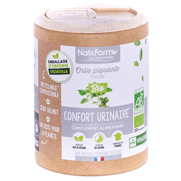 Écoresponsable Ortie Piquante Racine Bio 200 gélules végétales
