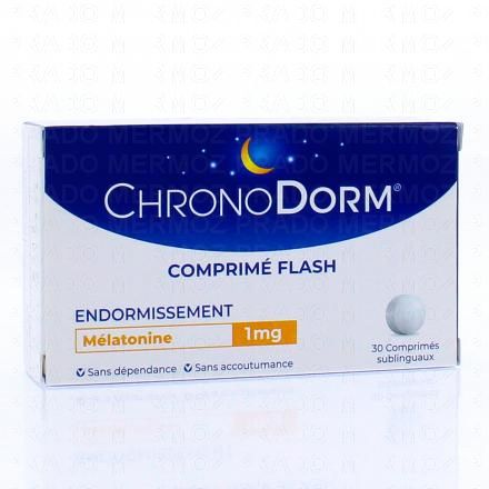 ChronoDorm - Mélatonine 1 mg 30 comprimés sublinguaux