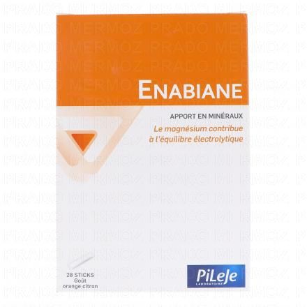 Enabiane saveur orange-citron boîte 28 sticks