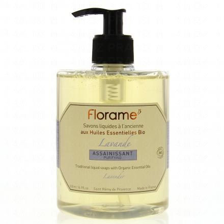 Savon liquide lavande flacon pompe 500ml