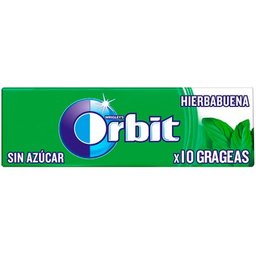 Peppermint Chewing Gum 10 pièces