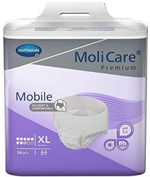 MoliCare Mobile 8 gouttes XL - 4 paquets de 14 protections