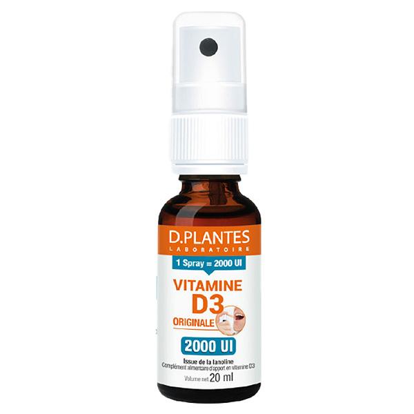 Vitamine D3 2000UI Originale Spray 20ml