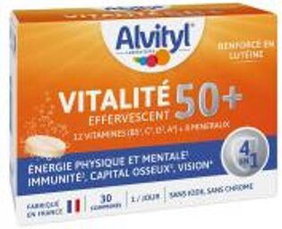 Vitalité 50+ 30 Comprimés - Boîte 30 comprimés effervescents