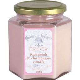 Bougie Artisanale Rose Petals & Champagne 300g