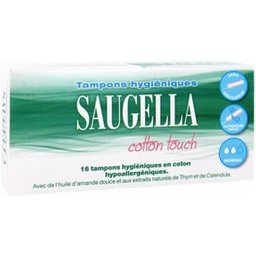 Tampons Hygiéniques Cotton Touch Mini Boîte de 16 tampons