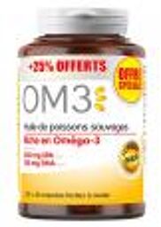 Huile de Poissons Sauvages 120 Capsules + 30 Offertes - Boîte 150 capsules