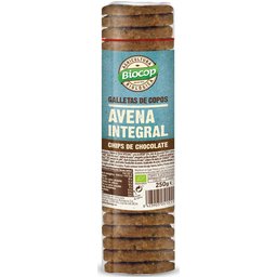 Galletas de Copos Avena Integral Chips de Chocolate 250g