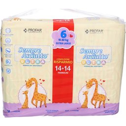 Always Dry Ultra Extra Diapers 15-30kg 28uts