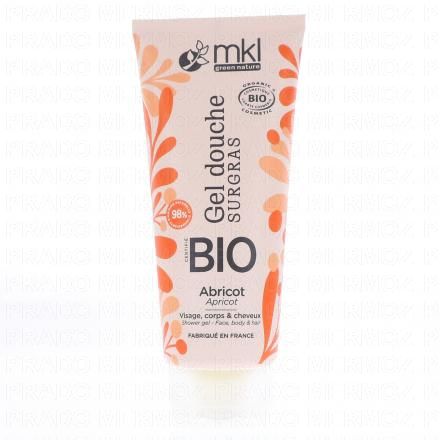 Gel douche Surgras Abricot bio flacon 200ml