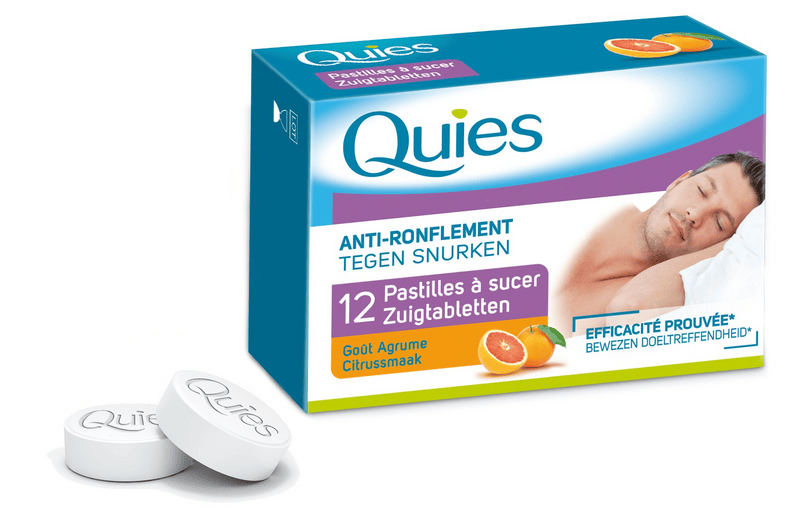 Anti-Ronflement Pastilles à sucer Goût Agrume 12 pastilles