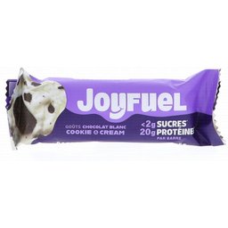 Barre Protéinée Chocolat Blanc Cookie & Cream 55g