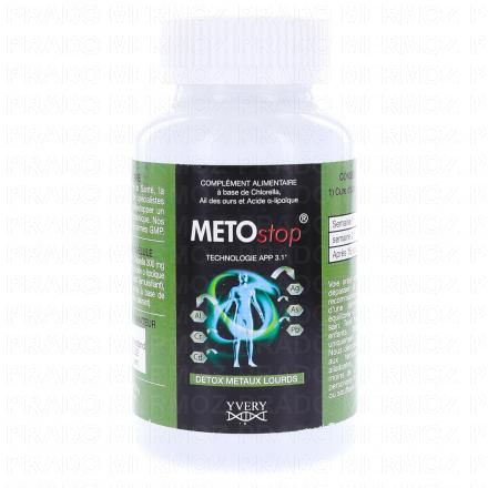 MetoStop détox métaux lourds boîte de 100 capsules