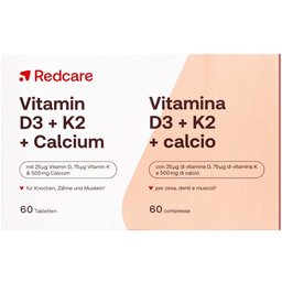 Redcare Vitamin D3, K2 und Calcium