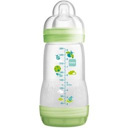 Biberon Tétine Débit 2 Anticoliques Vert 260ml