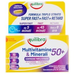 Multivitamines et Minéraux 50+ 30comp