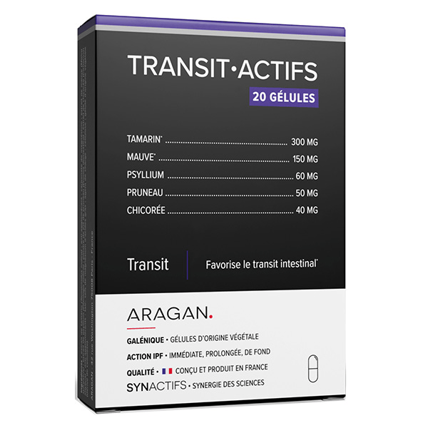 Aragan - - Transitactifs® - Transit Intestinal - Tamarin - 20 gélules