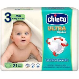 Pañales T2 5-9kg 21u