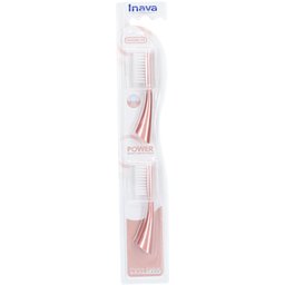 Inava Sensibilité Têtes de brosse à dents électrique de rechange - Rose doré