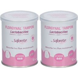 Saforelle® Florgynal® Tampon Probiotique sans applicateur Normal