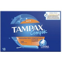 Compak Tampón Super Plus 18uds