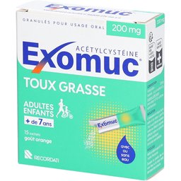 Exomuc Granulés 200 mg