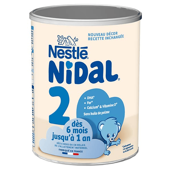 Lait en Poudre 2ème Âge 6-12m 800g