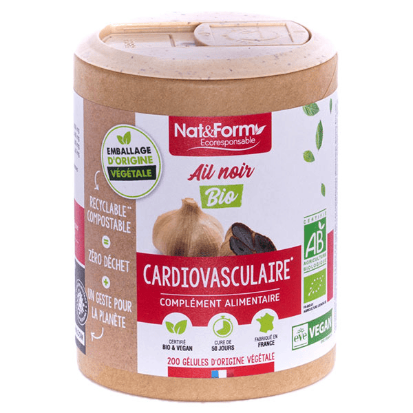 Écoresponsable Ail Noir Bio 200 gélules