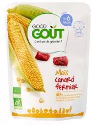 Purée de maïs et canard fermier bio pour bébé dès 6 mois - 190 g - Sachet 190 g