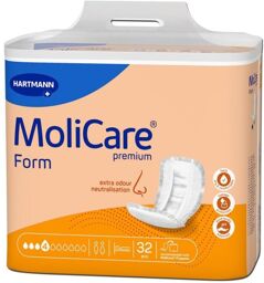 Molicare Premium Form 4 gouttes - 4 paquets de 32 protections