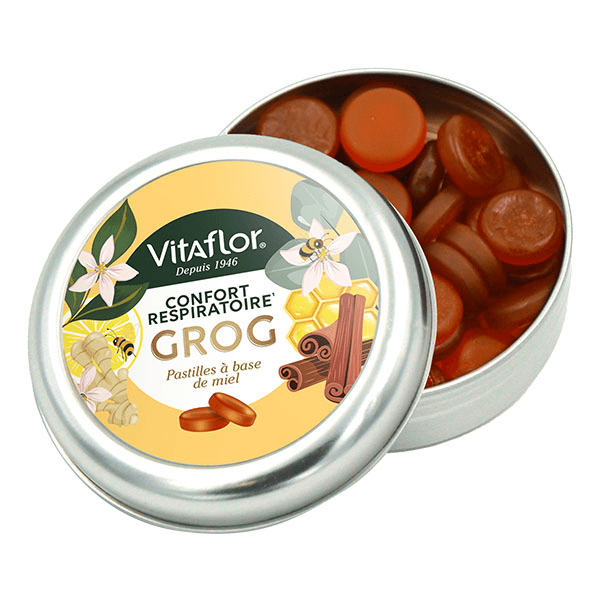 Pastilles Grog Pour la Gorge 45g