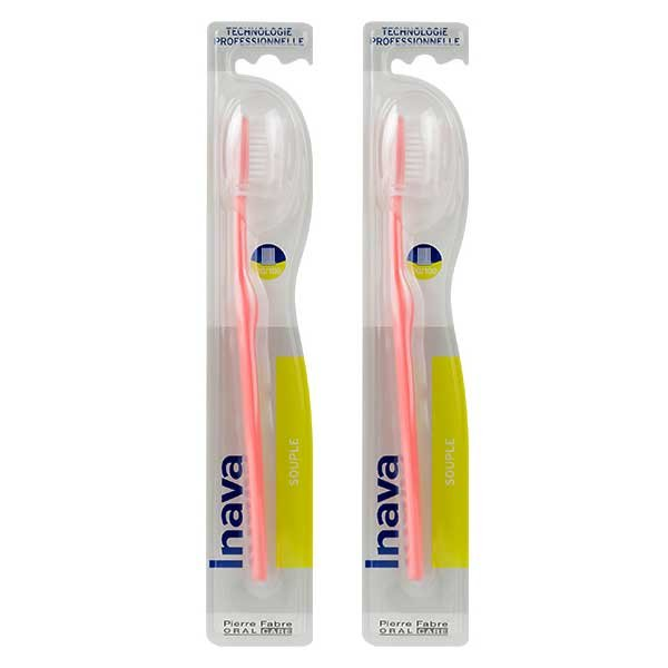 Brosse à Dents 20 100 Souple Lot de 2