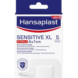 Sensitive XL Pansements Stériles 6 x 7 cm