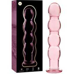 Nebula Modèle 10 Gode Crystal Rose 16x3cm 1ut