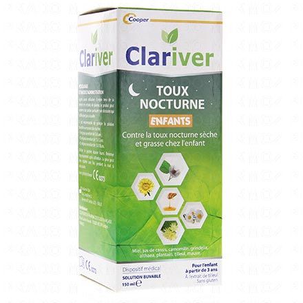 Solution buvable toux nocturne enfants 150ml