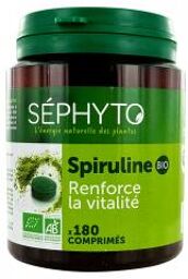 Spiruline 180 Cprimes - Pot 180 comprimés