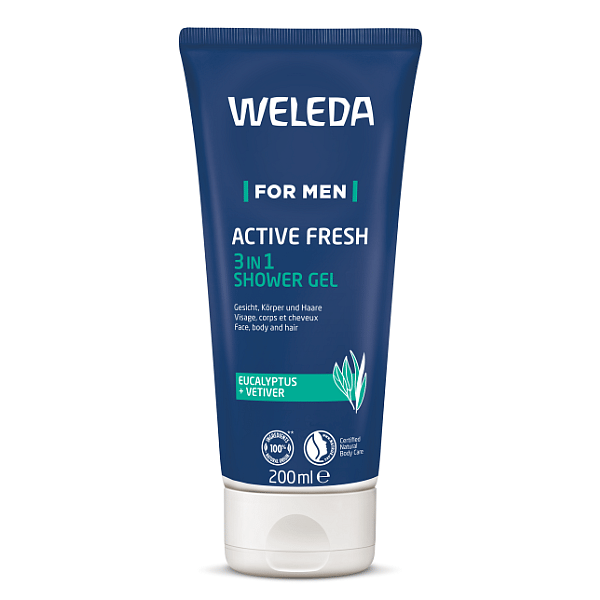 Gel Douche 3 en 1 Active Fresh - Weleda