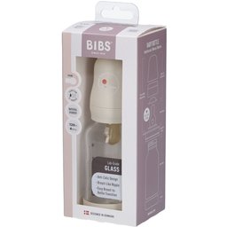 Biberon en Verre 120 ml Set Complet Ivory 0+ Mois
