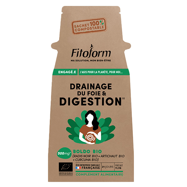 Le Boldo Bio Drainage du Foie Digestion Ecopack 21 comprimés