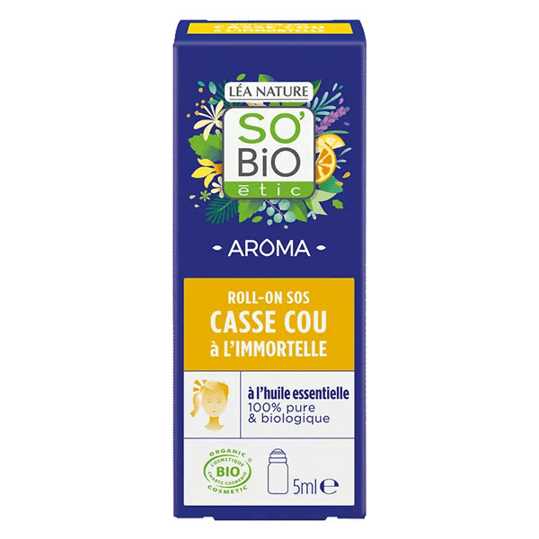 So'Bio Étic Roll-On SOS Immortelle Bleus et Bosses Bio 5ml