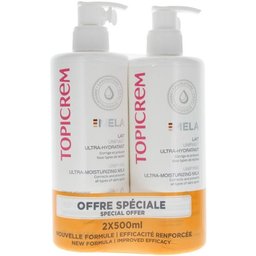 Mela Lait Unifiant Ultra-Hydratant 2x500ml