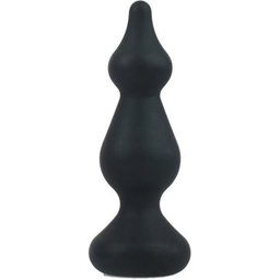 Amuse Plug Anal Silicone Noir Taille S 1ut